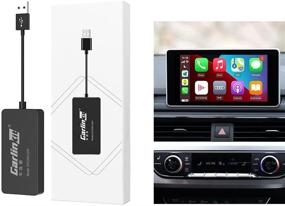 img 4 attached to 🚗 U2W Carlinkit 3.0 Wireless CarPlay Dongle Adapter for Vehicles with Original CarPlay, Online Upgrade Support, iOS 13-14 Compatibility, Fast Connectivity, Convert Wired to Wireless Carplay
