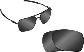 img 3 attached to 🕶️ Топовые заменительные линзы для солнцезащитных очков Oakley DEVIATION