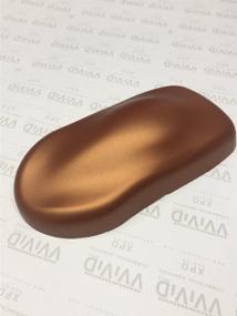 img 4 attached to Enhance Your Vehicle with VViViD+ Matte Metallic Copper Rust Vinyl Wrap - 1ft x 5ft