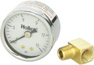 🔥 holley 26-500 fuel pressure gauge with mechanical operation logo