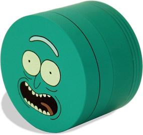 img 1 attached to 🥒 Pickle Rick Herb Grinder - Morty Gifts - Premium Matte Finish - 4-Piece Design - 2.2 Inches