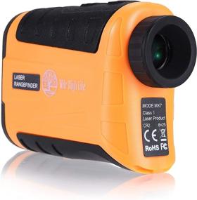 img 4 attached to 🏌️ Mile High Life Golf Rangefinder with Laser and Slope Reader for Hunting