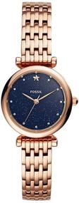 img 4 attached to Fossil Женские Часы Carlie из Нержавеющей Стали с Кварцевым Механизмом