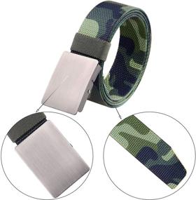 img 3 attached to Sportmusie Nylon Military Flip Top Buckle