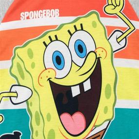 img 1 attached to Spongebob Boys Sponge T Shirt Multicolored Boys' Clothing in Tops, Tees & Shirts