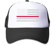 🧢 oascuver kids american trucker baseball boys' hats & caps accessories - perfect for a stylish look! logo