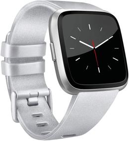 img 1 attached to 🔗 AK Sports Bands Compatible for Fitbit Versa/Versa 2/Versa SE, Soft Replacement Wristbands in Multiple Colors for Fitbit Versa Lite Smart Watch Women Men