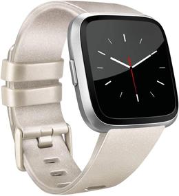 img 2 attached to 🔗 AK Sports Bands Compatible for Fitbit Versa/Versa 2/Versa SE, Soft Replacement Wristbands in Multiple Colors for Fitbit Versa Lite Smart Watch Women Men