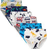 🩲 cotton dinosaur toddler boys' underwear by byoneme - boys' clothing - underwear логотип