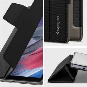 img 3 attached to 📱 Spigen Liquid Air Folio Case for Galaxy Tab A7 Lite 8.7 Inch (2021) - Sleek Black