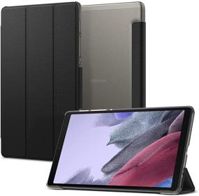 img 4 attached to 📱 Spigen Liquid Air Folio Case for Galaxy Tab A7 Lite 8.7 Inch (2021) - Sleek Black