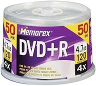 memorex 4 7gb dvd 50 pack spindle logo
