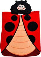 royal wear ladybug hooded towel logo