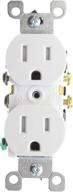 🔌 leviton grounded residential receptacle with enhanced resistance логотип