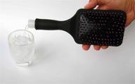 🍹 binocktails bev-brush: the ultimate paddle hairbrush secret flask combo logo