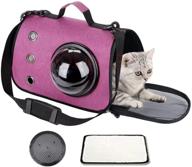 ktwegofu cat carrier: waterproof portable pet travel bag for small-medium cats & dogs. airline approved, breathable & ideal for hiking & outdoors logo