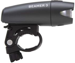 img 1 attached to 🚴 Planet Bike Beamer 3 Bicycle Headlight with Bright White LED, Compact Size: 4" x 1.25" x 1.5