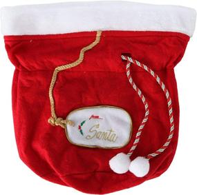 img 2 attached to 🎅 Christmas Santa Fabric Large Reusable Retail Store Fixtures & Equipment: Enhance Your Store's Festive Display!