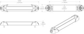img 1 attached to Lumitec Mini Rail 2 LED Utility Light: Versatile for Interior & Exterior Lighting