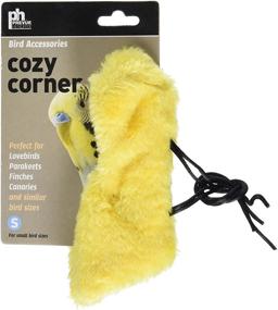 img 1 attached to 🐦 Уютный птенчик флисовое одеяло Cozy Corner от Prevue Pet Products: размер 6 дюймов – идеальный аксессуар для комфорта вашего пернатого друга.