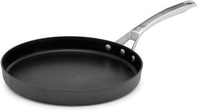 img 4 attached to 🍳 Calphalon Signature 12 Inch Griddle, Nonstick Hard Anodized Griddle Pan in Black