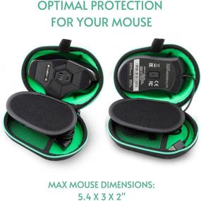 img 1 attached to 🖱️ CASEMATIX eSports Mouse Case for Gaming Mice: Compatible with Logitech G Pro, MX Master 3, Razer Basilisk X, Mamba, DeathAdder Elite, Naga Trinity, Viper | Corsair Harpoon, Steelseries Aerox 3, and More