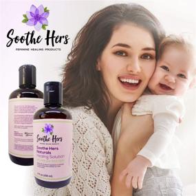 img 2 attached to 🌿 Postpartum Healing Solution by Soothe Hers: Natural Perineal Recovery & Care for Moms, Safe for Pregnancy, Labor & Delivery, Birthing Prep, Baby Shower Gift - 8 oz