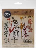 sizzix multi-color thinlits die set 661808 - wildflowers 2 by tim holtz: vibrant & versatile one-size design logo