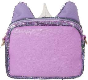 img 2 attached to AOCINA Unicorn Sequin Crossbody Bags for Little Girls and Teens - Cute Girls' Purse