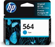 🖨️ hp 564 cyan ink cartridge compatible with hp deskjet 3500, officejet 4600, 5500, c6300, 6500, 7500, b8550, d7560, c510, b209, b210, c309, c310, c410, c510, cb318wn logo