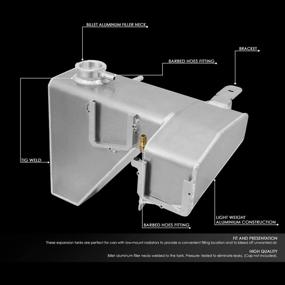 img 3 attached to DNA Motoring ТАНК КОЛ 003 Алюминиевое расширение