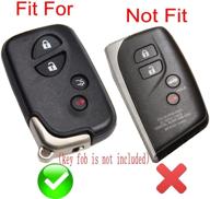 🔑 coolbestda key fob remote cover case for lexus rx350 es350 is250 gx460 lx570 is350 gs430 gs300 gs450h - enhanced protection and style logo