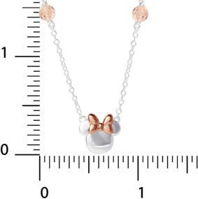 img 1 attached to 🏰 Delightful Disney Sterling Necklace: The Ultimate Officially Licensed Girls' Jewelry