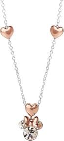 img 4 attached to 🏰 Delightful Disney Sterling Necklace: The Ultimate Officially Licensed Girls' Jewelry