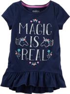 short sleeve tunic subtle girls' clothing for toddler girls - tops, tees & blouses logo