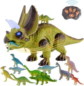img 4 attached to 🦖 Dynamic Triceratops Walking Figures that Offer Optimal Control