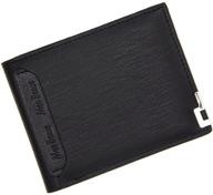 👛 stylish bi fold wallet purse: perfect birthday gift for teen boys' accessories logo