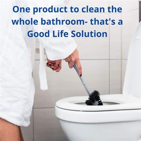 img 1 attached to 🌿 Eco-Friendly, 100% Made in The USA Bathroom Cleaner - PH-Balanced, Oxy-Citrus Powered, Non-Abrasive, Plant-Based Daily Shower, Sink, and Toilet Cleaner for Soap Scum, Tub Ring, Dirt Build-Up.