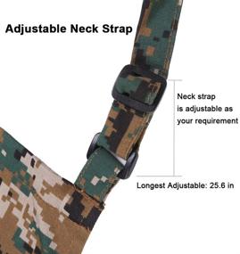 img 1 attached to SOMIDE 2 PK Adjustable Bib Camo Aprons - Perfect BBQ Grilling and Cooking Aprons for Women and Men Chefs, with 2 Large Pockets - Ideal for Home, Kitchen, and Picnic