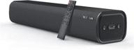 bestisan 21-inch soundbar: wired & wireless stereo sound bar for 🔊 tv, bluetooth 5.0, three equalizer modes, adjustable bass, wall mountable, remote control logo