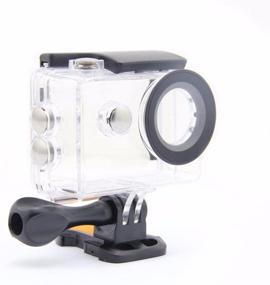 img 3 attached to Review: VVHOOY Underwater Waterproof Housing Case for AKASO EK7000/APEMAN/REMALI CaptureCam/Yolansin/Gnolkee/HLS/Vemont/Apexcam/Jadfezy/Victure ac920 Action Camera