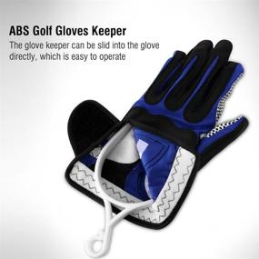 img 1 attached to FINGER TEN Golf Gloves Stretcher Holder: A Practical, Durable Tool for Golfers - Effortlessly Keeps Gloves Dry, Shaped, and Supported - Perfect Gift for Men and Women