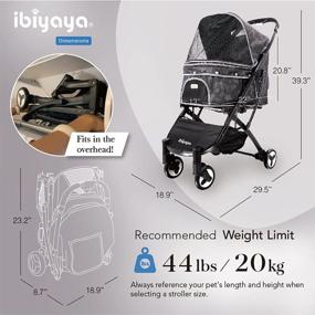 img 1 attached to Ibiyaya Stroller Medium Small Camouflage