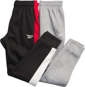 img 2 attached to Reebok Boys Active Joggers Sweatpants Boys' Clothing - Active