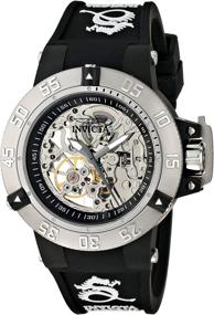 img 4 attached to ⌚ Стильные Часы Invicta Women's 16777 Subaqua Mechanical Hand Wind в элегантном черном