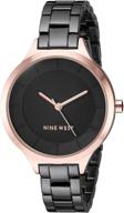 women's bracelet watch from nine west logo