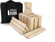 🎯 yard games kubb game premium: the ultimate outdoor fun for all ages! logo