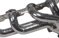 🚀 enhance gm truck & suv performance with bbk 4005 1-3/4" shorty tuned length exhaust headers - chrome finish logo