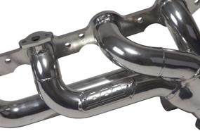 img 2 attached to 🚀 Enhance GM Truck & SUV Performance with BBK 4005 1-3/4" Shorty Tuned Length Exhaust Headers - Chrome Finish