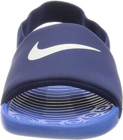 img 3 attached to 👟 Стильные и комфортные детские тапочки Nike Kawa Slide Toddler Bv1094 404 для мальчиков: идеально подходят для маленьких ножек.